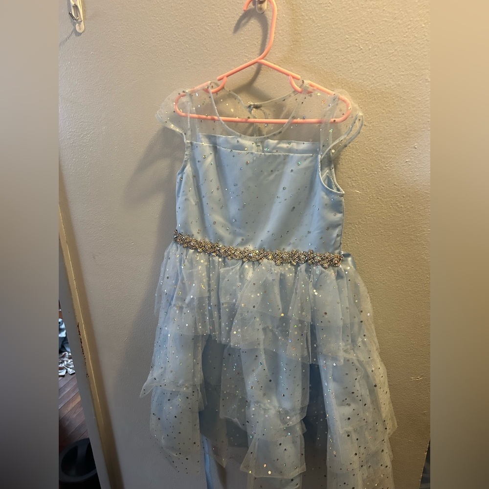 Sparkling Blue Kids Dress